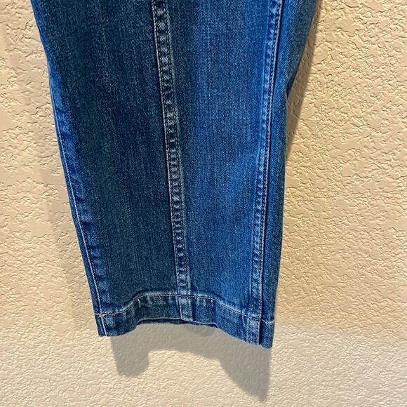 Madewell Tapered Jeans in Fernhill Wash: Seamed Edition No Pockets Size 32 - Picture 7 of 16